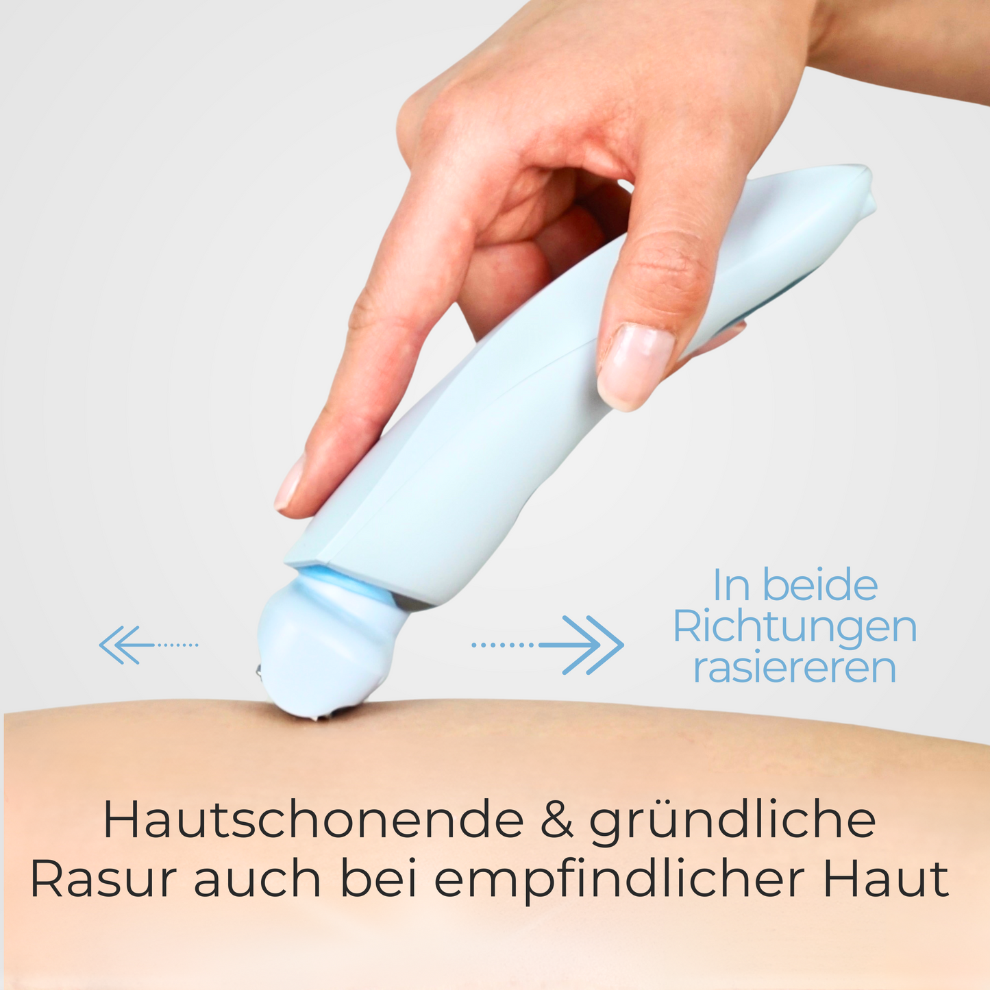 SkinGlow™ Pro - Nanorasierer für seidig glatte Haut in Sekunden