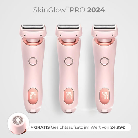 SkinGlow™ Pro - Nanorasierer für seidig glatte Haut in Sekunden