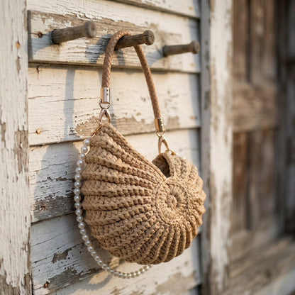 The braided cotton top-handle